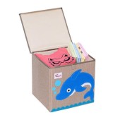 Newborn Καλάθι Με Καπάκι Για Παιχνίδια - Dolphin - pigibebe.gr