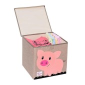 Newborn Καλάθι Με Καπάκι Για Παιχνίδια - Pig - pigibebe.gr