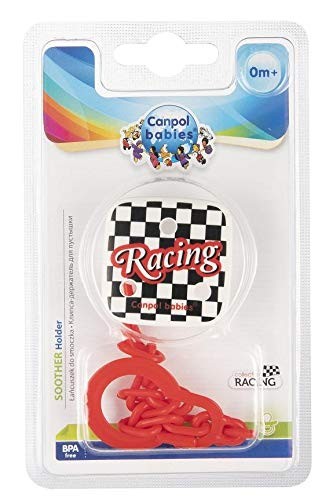 Canpol Babies Αλυσίδα Πιπίλας Racing Red