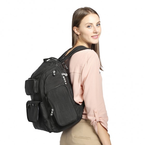 New Born Τσάντα Αλλαξιέρα Backpack My bag - Black