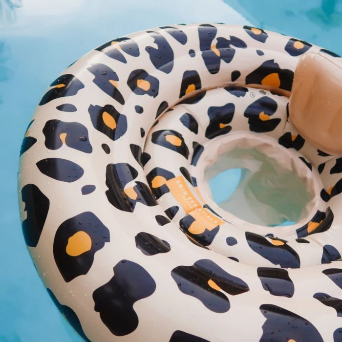 Swim Essentials Βρεφικό Σωσίβιο 0-1 ετών - Beige Leopard