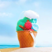 Summer Joy Σετ Κουβαδάκι Παραλίας με Αξεσουάρ (11τμχ) - pigibebe.gr