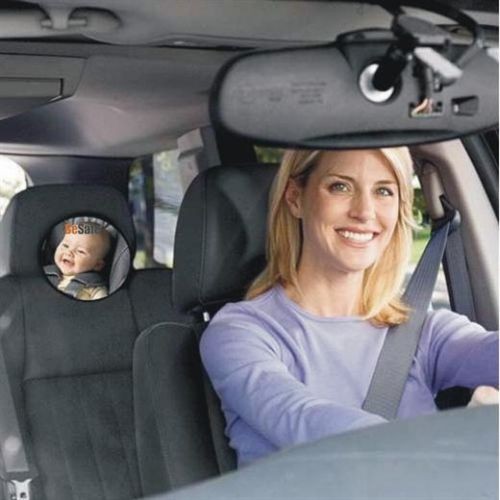 BeSafe Αμβλυγώνιος Καθρέφτης Αυτοκινήτου για Παρακολούθηση του Πίσω Καθίσματος