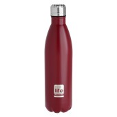 Ecolife Θερμός Μεταλλικό Μπουκάλι Red 1lt- pigibebe.gr