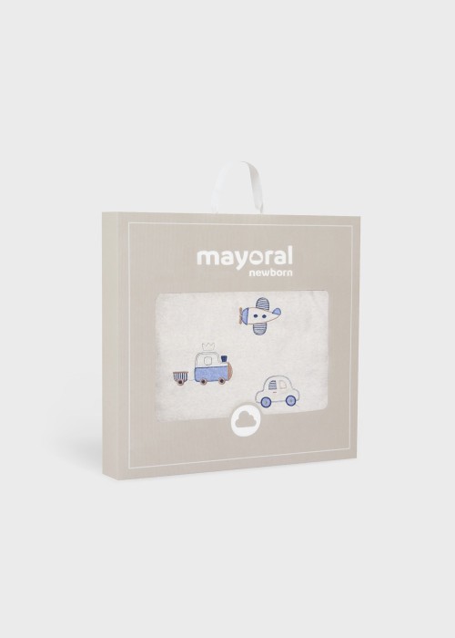 Mayoral Βρεφική Κουβέρτα Αγκαλιάς 80x100cm Newborn Gift Box