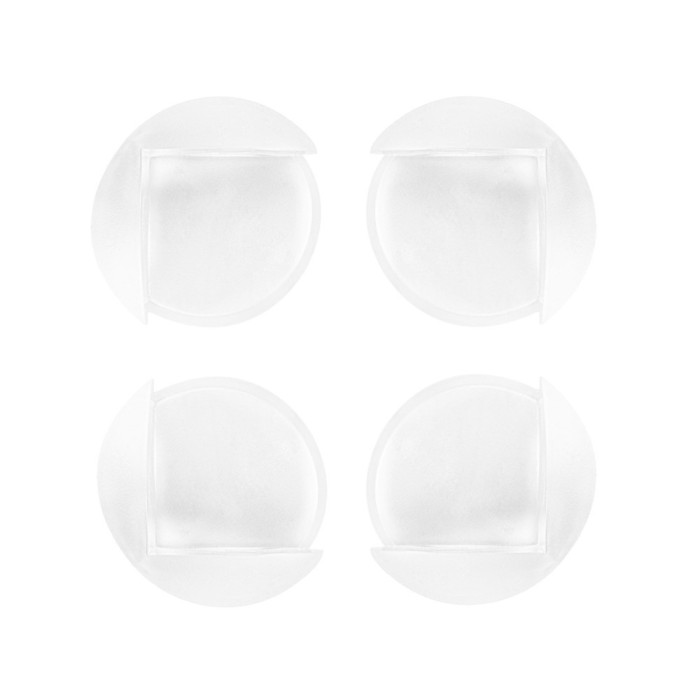 Kikka Boo Προστατευτικά για Γωνίες με Αυτοκόλλητο από Πλαστικό 3.3x3.1x2.4εκ. 4τμχ