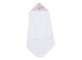 Interbaby Tipi Oso Μπουρνούζι Κάπα White/Pink
