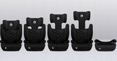 Lionelo Hugo i-Size Κάθισμα Αυτοκινήτου Isofix 100-150cm ή 15-36kg Black Carbon