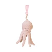 Κρεμαστή Κουδουνίστρα Octopus Ροζ 0+Μ